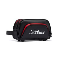 타이틀리스트 엘리트 퍼포먼스 STADRY 파우치 TA23EPPSK, 블랙+블랙+레드