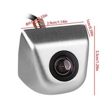룸미러블랙박스 대시 급발진 2채널 화물차 차량용 후방 170 도 HD 주차 백업 보조 모니터 야간 자동차 액세서리, 1.Silver