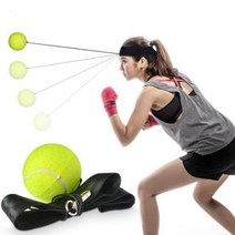 잽볼 동체시력 용품 격투기 복싱 권투 볼 미트 878EA, 초급자용(블랙볼)