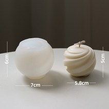 비 스틱 버블 큐브 양초 실리콘 몰드 아로마 테라피 석고 DIY 수제 비누 용품, 5cm