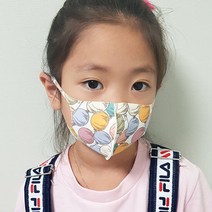 국내생산 자체제작 유아 아동 주니어 3D 입체 마스크_풍선