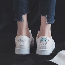 봄신발 사계절 고양이신발 여성스니커즈 학생신발