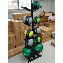 메디신볼 거치대 월볼 보관대 홀더 스탠드 헬스장, 5개 보관