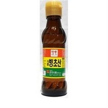 [더착한푸드]식용빙초산(초야 180ml) 식자재마트 대용량 업소용 초야빙초산 희석용식초 요리용식초 식용빙초산, 180ml, 4개