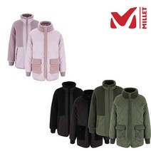 [국내 매장판] 밀레 MILLET 22FW 여성 양면 플리스 패딩 자켓 LD앙젤리나 리버서블자켓 MXRWJ711 291762