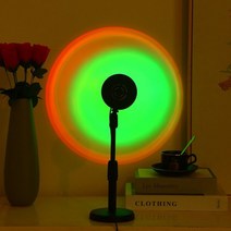LED 조명 감성 프로젝션 인공 태양 석양 무드등 선셋, 상세페이지 참조