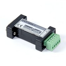 COMMFRONT 769953 COMFRONT 슬림 RS232RS485 컨버터 포트 전원 내장형 가능 120옴 터미네이터 600W 서지 15kV ESD