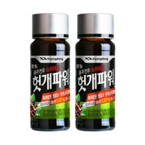 광동 헛개파워 숙취해소 음료, 100ml, 7개