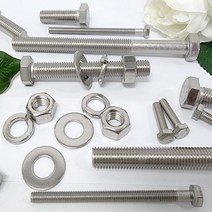 소량판매 스텐육각볼트 M22볼트/너트/평와샤/낱개판매, 규격, M22x100