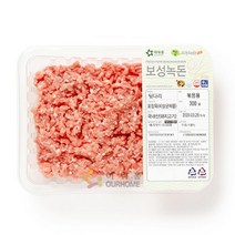 돼지고기 뒷다리 냉장 다진 300g, 단품, 단품