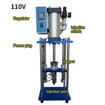 플라스틱 사출기 사출 성형기 20g 온도 섭씨 350도 성형 미니 수직, 02 110V 20g Upgraded