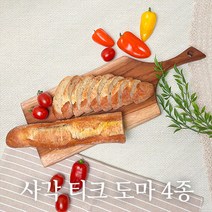 [마켓올다] 통원목 티크 도마 사각형 4종 골라담기, 티크 도마 (사각 L)