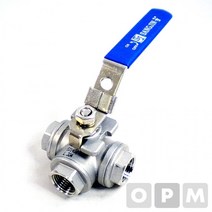 SJ 스텐삼방볼밸브 32A, 본상품