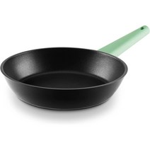 유럽직구 스페인 캐스티 사텐 인덕션 프라이팬 민트 28cm MI28 알루미늄, 기본