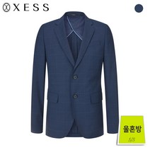 제스 울혼방 윈도우 체크 스트레치 셋업자켓 X0CSU1214