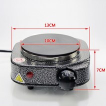 다기능 미니 전기 스토브 가열로 차 만들기 우유 단일 주방 110V 500W, 01 White_01 미국