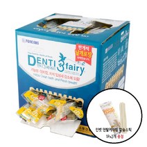 포켄스 덴티페어리 S(소형견용) 80p ＋ 인벳 칼슘스틱 1px2개 증정 /1박스 애견껌 양치껌, 덴티페어리S 80P+칼슘스틱1Px2개