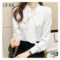 드넬 드넬 실크리본블라우스DWB24099A
