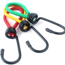 스트레치코드 탄성끈 탄성로프 고리 텐트용 타프용 고정 미니 텐션 캠핑용품, 색상랜덤