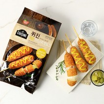 [KT알파쇼핑][동원] 퀴진 크리스피 핫도그 치즈 400gX4 (총20개입), 기본상품