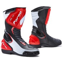 포르마 여름 오토바이 레이싱 부츠 FORMA FRECCIA RACING BOOTS BLACK WHITE RED, 44