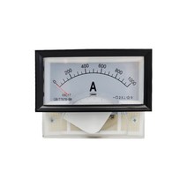 식품 방사능 측정기 수산물 측정 DC 아날로그 미터 패널 AMP 션트 전류 측정기와 함께 85*46mm 암페어 69C17-A 50A 100A 500A 1PC, 8.DC1000A(75mV)