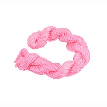 연분홍 매듭실 팔찌 키링 만들기 수선 공예 도구