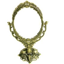 신나라-닷컴_샤르망 스탠드 거울 37cm 탁상 화장 욕실 미용 침실 앤틱 탁자 화장대 양면 예쁜 이쁜_ tlsskfk, 신나라_닷컴-옵션_신주