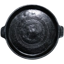 무쇠주물마을 무쇠후라이팬 프라이팬, 1개, 길들인35cm