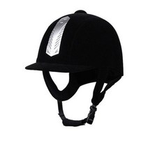 [JKUL] 승마 용품 헬멧 모자 머리보호 장비 남성 여성 승마모자 검정 + 52 cm, 검정 + 61 cm