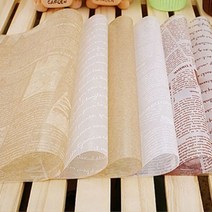 왁스페이퍼 250매 250x350mm 380151EA, 쿠팡@ 초코스크립(브라운)