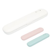 유비세이프 TS-501L 휴대용칫솔살균기(LED), 화이트, TS-501L(LED)