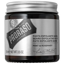 프로라소 각질 제거 수염 페이스트 및 얼굴 스크럽 100ml, 1팩