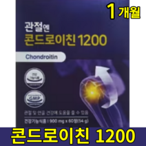 홈쇼핑 지성 관절엔 콘레이틴 콘드로이친 콘드로이틴 콘트로이틴 콘드로이친 콘트로이친 1200 1박스 1개월, 1개, 60정