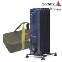 AD-500RCN 삼익 캠핑용 라디에이터 캠핑난로 5핀 500W 가방포함