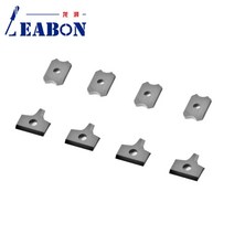 10 pcs 가장자리 Banding 기계 도구에 대 한 높은 품질 Scraper 블레이드 긁는 목공 액세서리 Homag KDT Nanxing WELLEX, 16x17.5x2-2R2