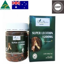 호주 굿라이프 뉴트리션 프리미엄 식물성 대두 레시틴 1200mg 200캡슐, 단품