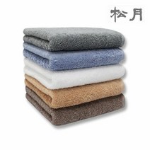 송월 40수 170g 호텔타월 타올 수건, 흰색