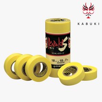 KAMOI KABUKI 라인 테이프 1롤 까무이 와시테이프 까모이라인테이프, 15mm