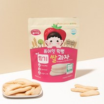 퓨어잇떡뻥 딸기 쌀과자 딸기떡뻥, 3개