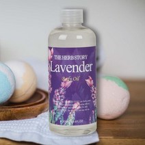 [천삼백케이] [비더블유아이] 더허브스토리 아로마 바디오일 라벤더 300ml, 단품