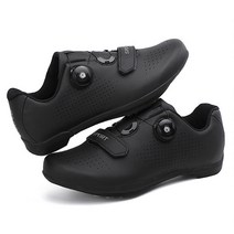 평페달 자전거 신발 클릿 슈즈 사이클신발 다이얼 보아 라이딩신발 바이크 클릿신발, 230, 블랙