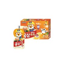 뽀로로 과일음료 5종(NEW 샤인머스캣) 20펫, 뽀로로 홍삼쏙쏙 오렌지(파우치)