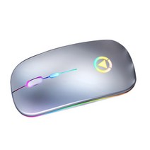 마우스 무선마우스 게이밍마우스 에서 선박 us 작업 2.4G 무선 포인터 홈 회의실 인체 공학적 1000 인치 당 점 트랙 볼 데스크탑 PC 액세서리, [02] metal gray