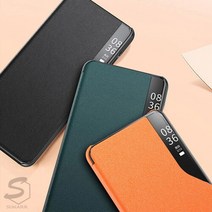 수나르 갤럭시A30 A30s A305 A307 클리어뷰 가죽 스탠딩 플립 커버 핸드폰 케이스, 선택완료, 갤럭시A30s(A307)/spc081 퍼플