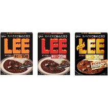마제소바 시오 돈코츠 일본 라멘 컵라면 에자키 글리코 아주 매운 비프 카레『LEE (리) 맛×10배+20배+30배』비교 세트, 에자키 글리코 아주 매운 비프 카레『LEE (