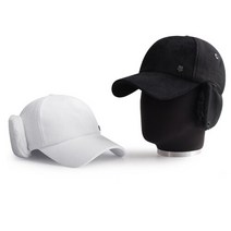 브랜드없음 국산 따뜻한 융털 귀달이 겨울모자 방한모자 골프캡