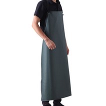 빅사이즈 앞치마 원피스형 주방 방수 앞치마 업소용 식품공장 횟집 식당 정육점