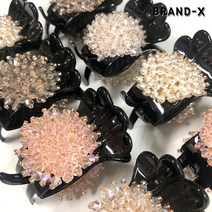 [브랜드엑스] 원포인트 써클 비즈 집게핀