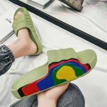 등산 방한부츠 아웃도어 남성 슬리퍼 여름 해변 패션 Eva 남성 샌들 두꺼운 플랫폼 레저 실내 욕실 미끄